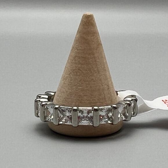 Bomb Party Candyland Unicorn Diamond Cubic Zirconia Rhodium Plating Size 10 Ring - Picture 2 of 7